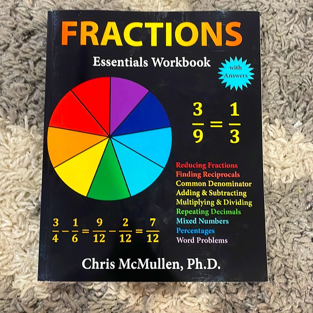 Fractions Essentials Workbook
